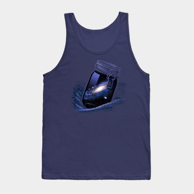 Unknown Galaxy Jar Tank Top by vo_maria